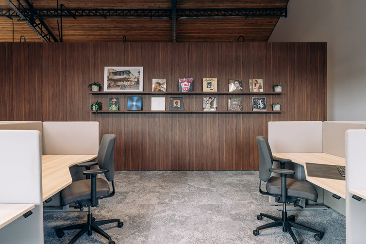 cloisons de bureau (revêtements muraux) en Unilin Clicwall